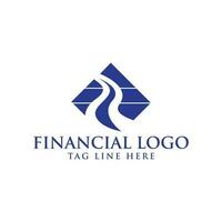 investimento logo con capitale lettera n, finanza logo, finanziario investimento logo, attività commerciale logo vettore