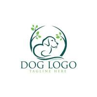 disegno del logo del cane vettore