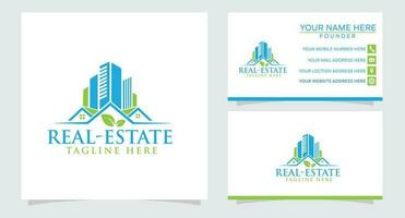 design del logo vettoriale immobiliare