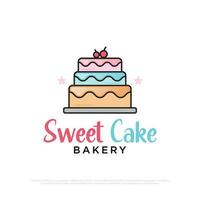 dolce Cupcake forno logo design ispirazione.meglio per il tuo logo, simboli, marca identità, icone, o altri vettore