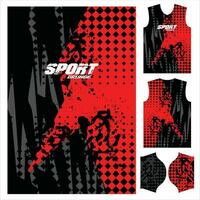 sport maglia modello struttura sfondo design vettore