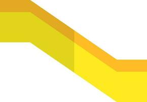 illustrazione di scala mobile o ascensore nel giallo colore. vettore