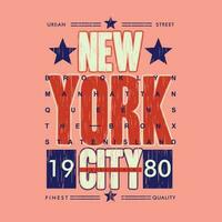 nuovo York città slogan Citazione, grafico moda, tipografia vettore, per t camicia Stampa, casuale stile vettore