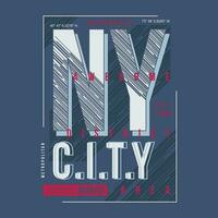 eccezionale quartiere nuovo York città astratto grafico, tipografia vettore, t camicia design illustrazione, bene per pronto Stampa, e altro uso vettore