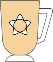 vettore illustrazione di tazza o tazza.