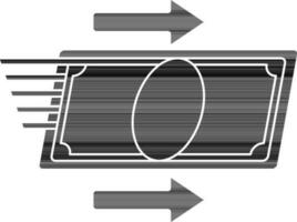 in linea i soldi trasferimento. vettore