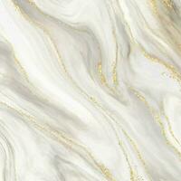elegante marmo sfondo con oro luccichio vettore