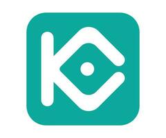 kucoin logo design vettore modello