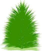 verde Natale albero design. vettore