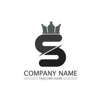 logo corona logo re logo regina, principessa, modello vettoriale icona illustrazione design imperiale, reale e logo di successo business