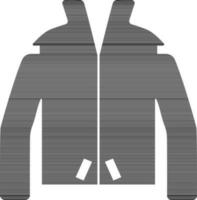 piatto illustrazione di un' giacca. vettore