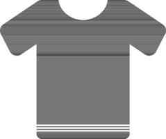 vettore maglietta cartello o simbolo nel piatto stile.