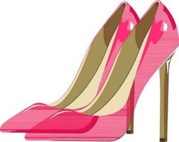 illustrazione di donna scarpe. vettore