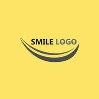 icona sorriso, sorriso, disegno vettoriale logo felice business emoticon, design divertente e vettore emoji felicità