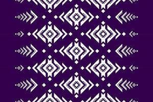 tappeto etnico tribale modello arte. geometrico etnico senza soluzione di continuità modello. americano, messicano stile. azteco ornamento Stampa. vettore