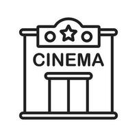 cinema icona vettore