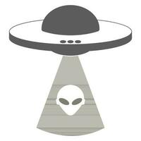 ufo spazio vettore icona illustrazione