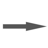 freccia pointer marchio icona vettore illustrazione