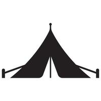 campeggio tenda icona vettore