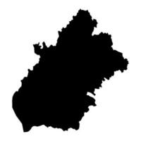contea longford carta geografica, amministrativo contee di Irlanda. vettore illustrazione.