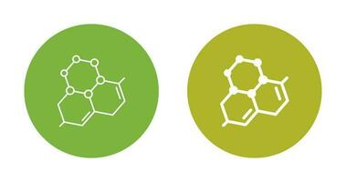 icona del vettore della molecola
