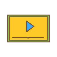 video selezione vettore icona