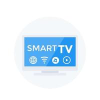 illustrazione vettoriale di smart tv