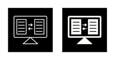 file condivisione vettore icona