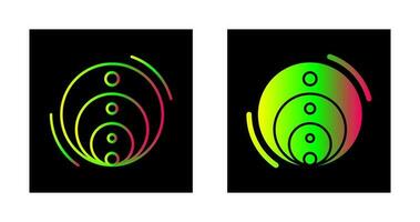 venn diagramma vettore icona