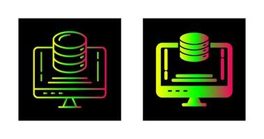 dati Conservazione vettore icona