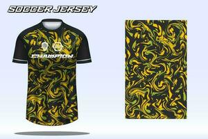 calcio maglia sport maglietta design modello per calcio club vettore