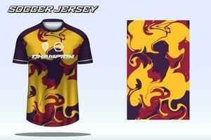 calcio maglia sport maglietta design modello per calcio club vettore