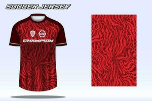 calcio maglia sport maglietta design modello per calcio club vettore