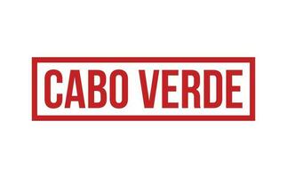 cabo verde gomma da cancellare francobollo foca vettore