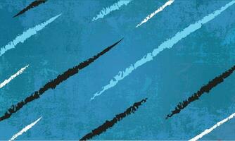 blu grunge oceano con 3 colore nero e bianca spazzola sfondo fondale vettore