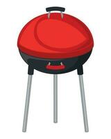 bbq forno chiuso attrezzatura icona vettore