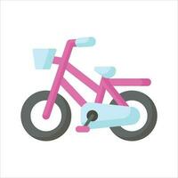 bicicletta icona design nel moderno stile, pedale bicicletta vettore design