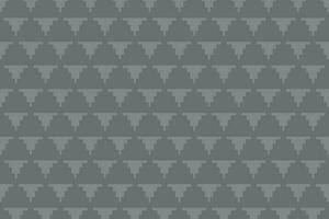 grigio triangolo mosaico pixel senza soluzione di continuità modello vettore