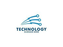 tecnologia logo disegni concetto vettore, Rete Internet logo simbolo, digitale filo logo vettore