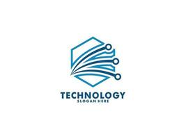 tecnologia logo disegni concetto vettore, Rete Internet logo simbolo, digitale filo logo vettore