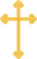 icona della croce cristiana vettore