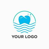 dentale logo vettore illustrazione