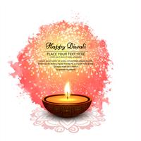 Design elegante e moderno diwali vettore