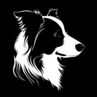 confine collie - alto qualità vettore logo - vettore illustrazione ideale per maglietta grafico