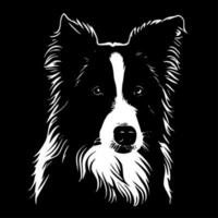 confine collie - alto qualità vettore logo - vettore illustrazione ideale per maglietta grafico