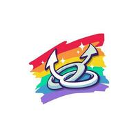 gratuito vettore gay orgoglio mese lgbt arcobaleno simboli