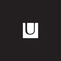 u logo icona design modello elementi vettore