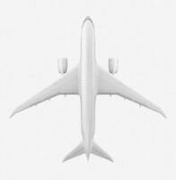 realistico 3d aereo su trasparente sfondo vettore