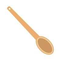 piatti. un' di legno mestolo, un' grande cucchiaio. vettore