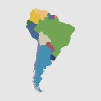 Sud America nazione vettore Immagine